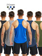 Round Neck Sports Racerback Tank Top