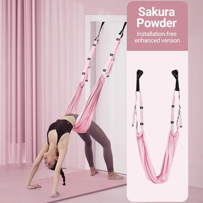 Aerial Yoga Strap Pull Rope Hammock Trainer